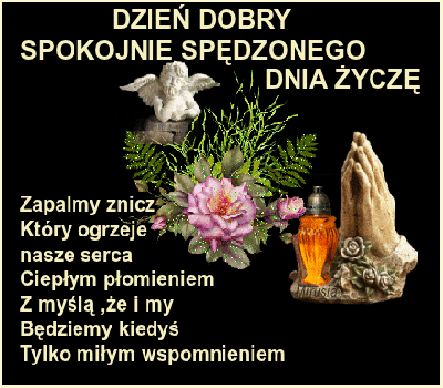 Czarna kartka zapalmy znicz